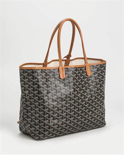 goyard tote black brown|luxury tote bag Goyard.